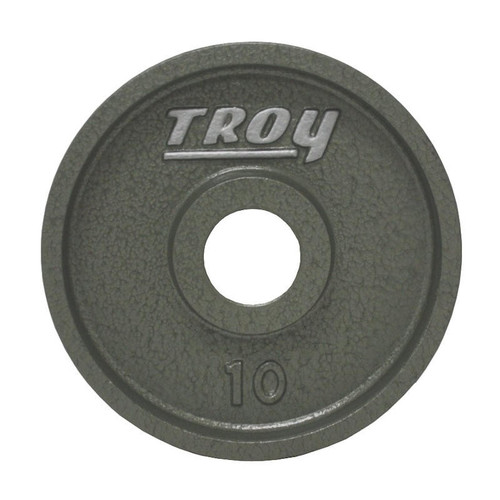 Troy 10 lb. Cast Iron Olympic Weight Plate