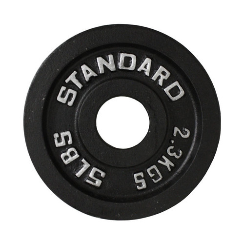 Troy USA Sports 5 lb. Black Weight Lifting Plate