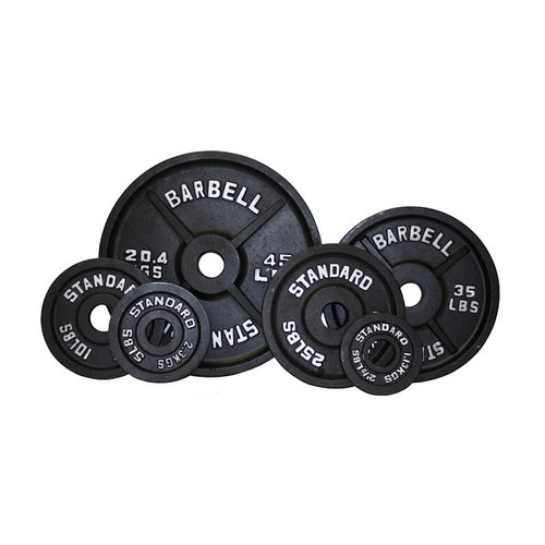 Troy USA Sports Black Standard Olympic Plates