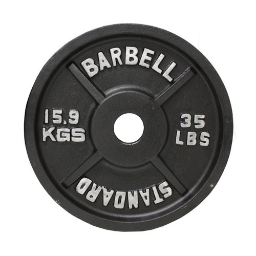 Troy USA Sports 35 lb. Standard Olympic Plate