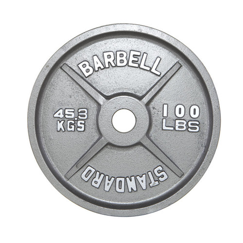 Troy USA Sports 100 lb. Standard Olympic Plate