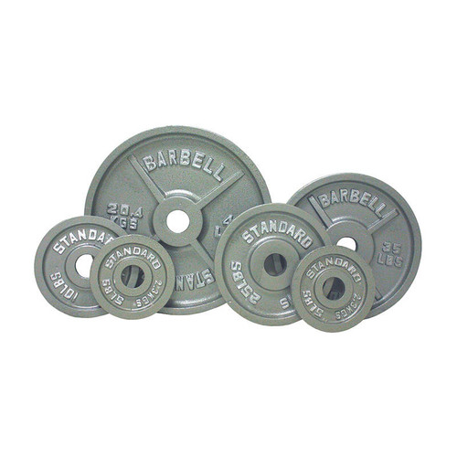 Troy USA Sports Gray Standard Olympic Plate Set