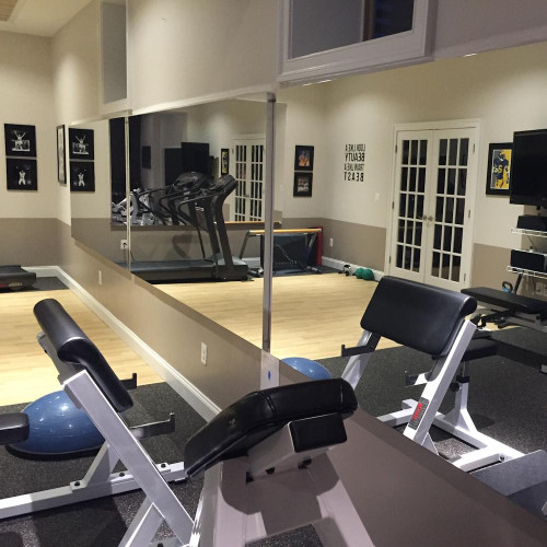 Glass-less Gym Wall Mirrors