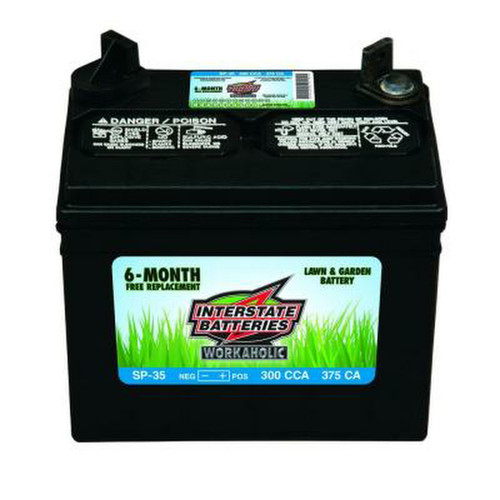 Interstate SP 35 35R 12V Group U1 300 CCA Battery Interstate SP 35 35R 12V Group U1 300 CCA Battery