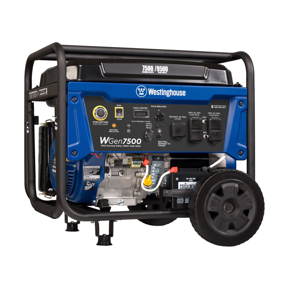 Westinghouse WGen7500 | 7500W Electric Start Portable Generator | Free Shipping