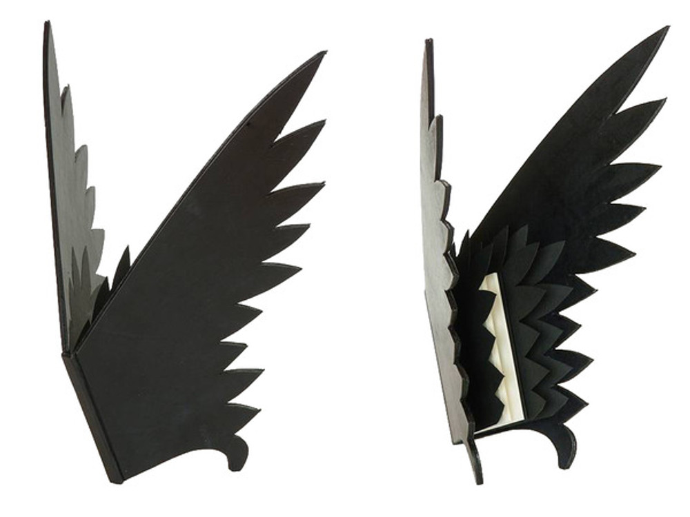 The Raven by Edgar Allan Poe, Unique Fine Binding/Sculpture by Richard Tuttle The Raven by Edgar Allan Poe, Unique Fine Binding/Sculpture by Richard Tuttle