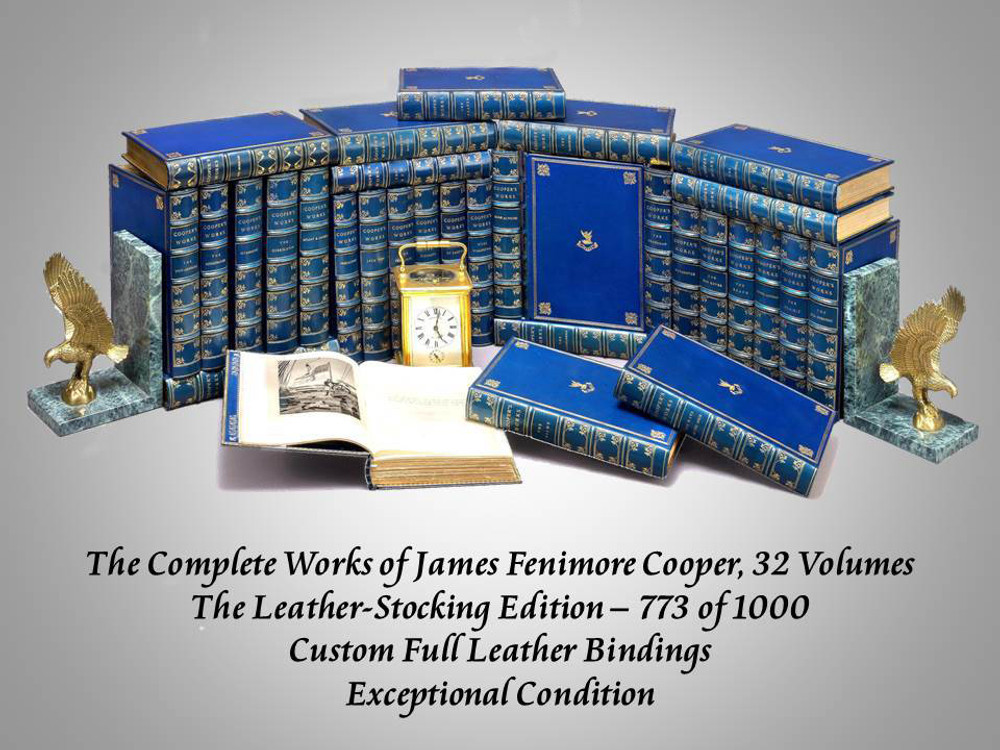 The Complete Works of James Fenimore Cooper, 32 Volumes, 1895 Limited Edition The Complete Works of James Fenimore Cooper, 32 Volumes, 1895 Limited Edition