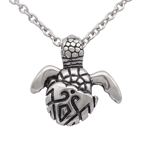 Tribal Tattoo Turtle Necklace Image 1 Tribal Tattoo Turtle Necklace Image 1