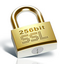 256 Bit Encryption for your security