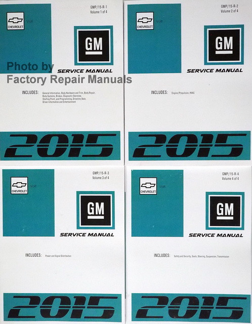 2015 Chevy Silverado Factory Service Manual