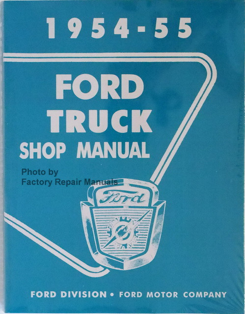 1954 Ford owners manual #8