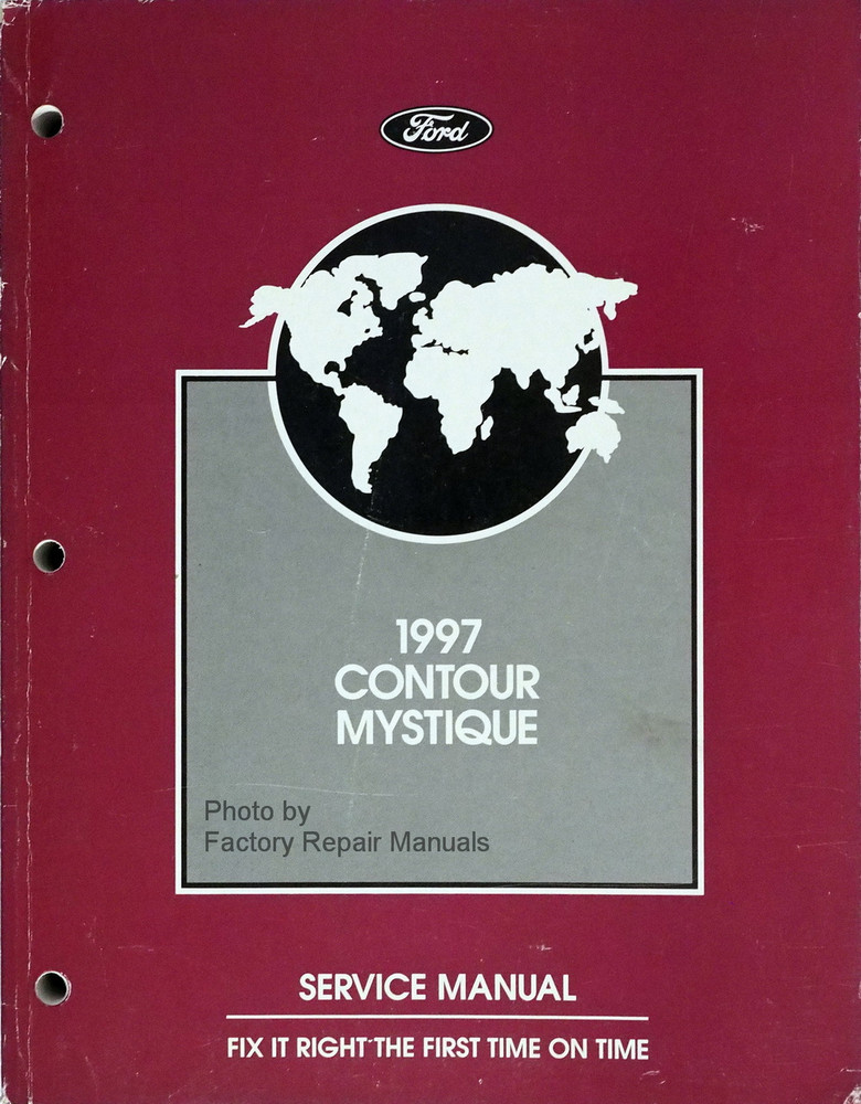 Owners manual for 1997 ford contour #1