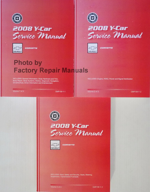 2008 Corvette Workshop Manual 2008 Corvette Workshop Manual