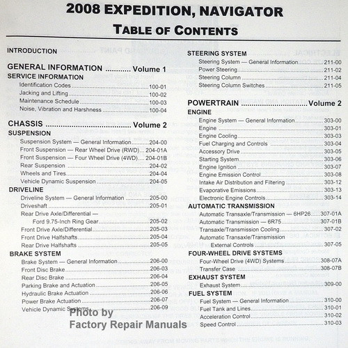 Ford shop manuals 2008 #4