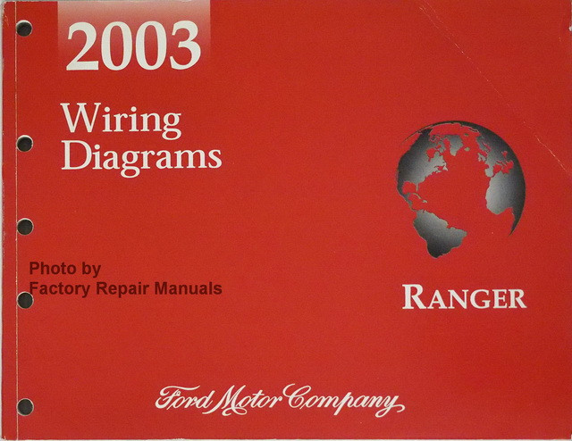 2003 Ford Ranger Pickup Truck Electrical Wiring Diagrams