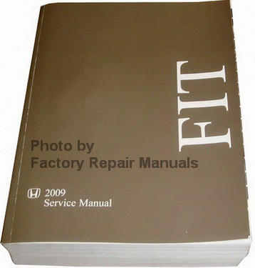 2009 Honda Fit Factory Service Manual Original Shop Repair - Factory ...