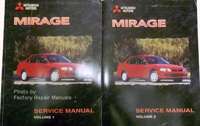 1999 Mitsubishi Mirage Factory Service Manual Set Original Shop Repair Factory Repair Manuals