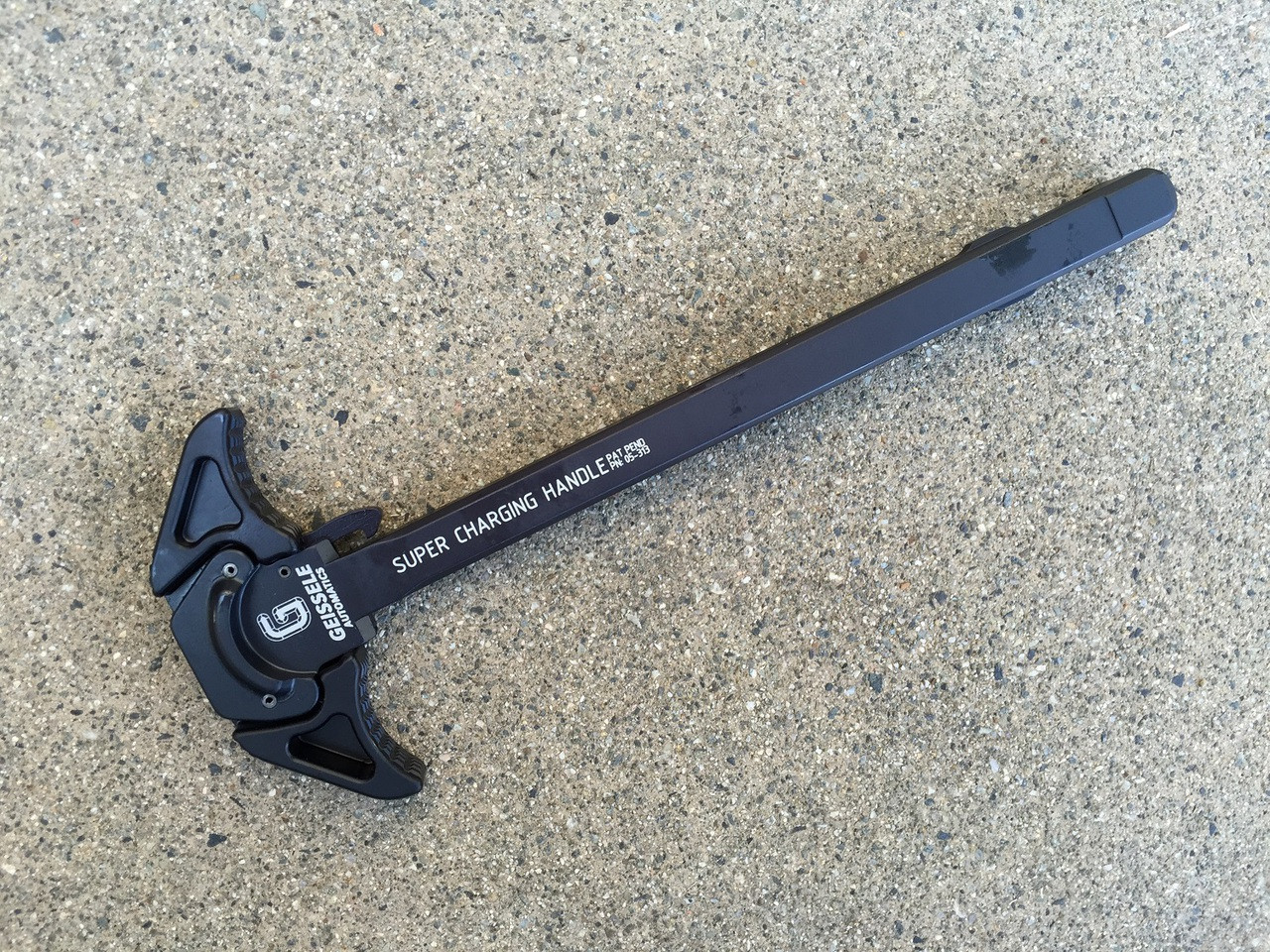 Geissele Super Charging Handle 5.56 Black ROG Tactical