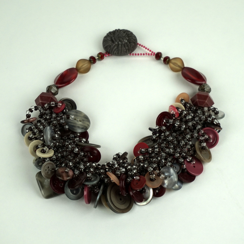 Aubergine Necklace La Bella Fiona