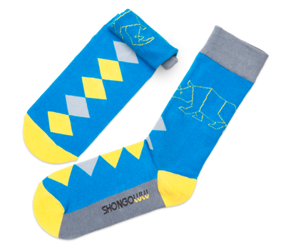 Rhino Diamonds Socks