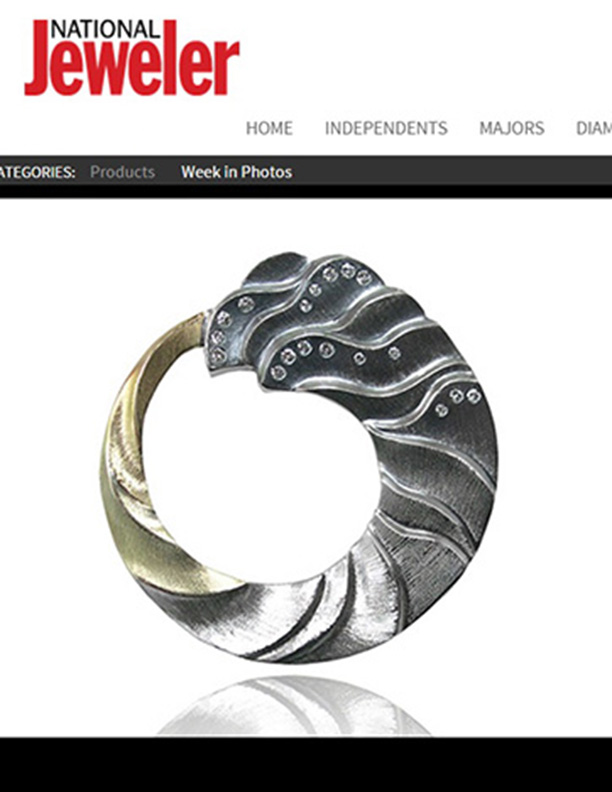 Keiko Mita's Tidal Pendant from K.Mita Design | National Jeweler Online