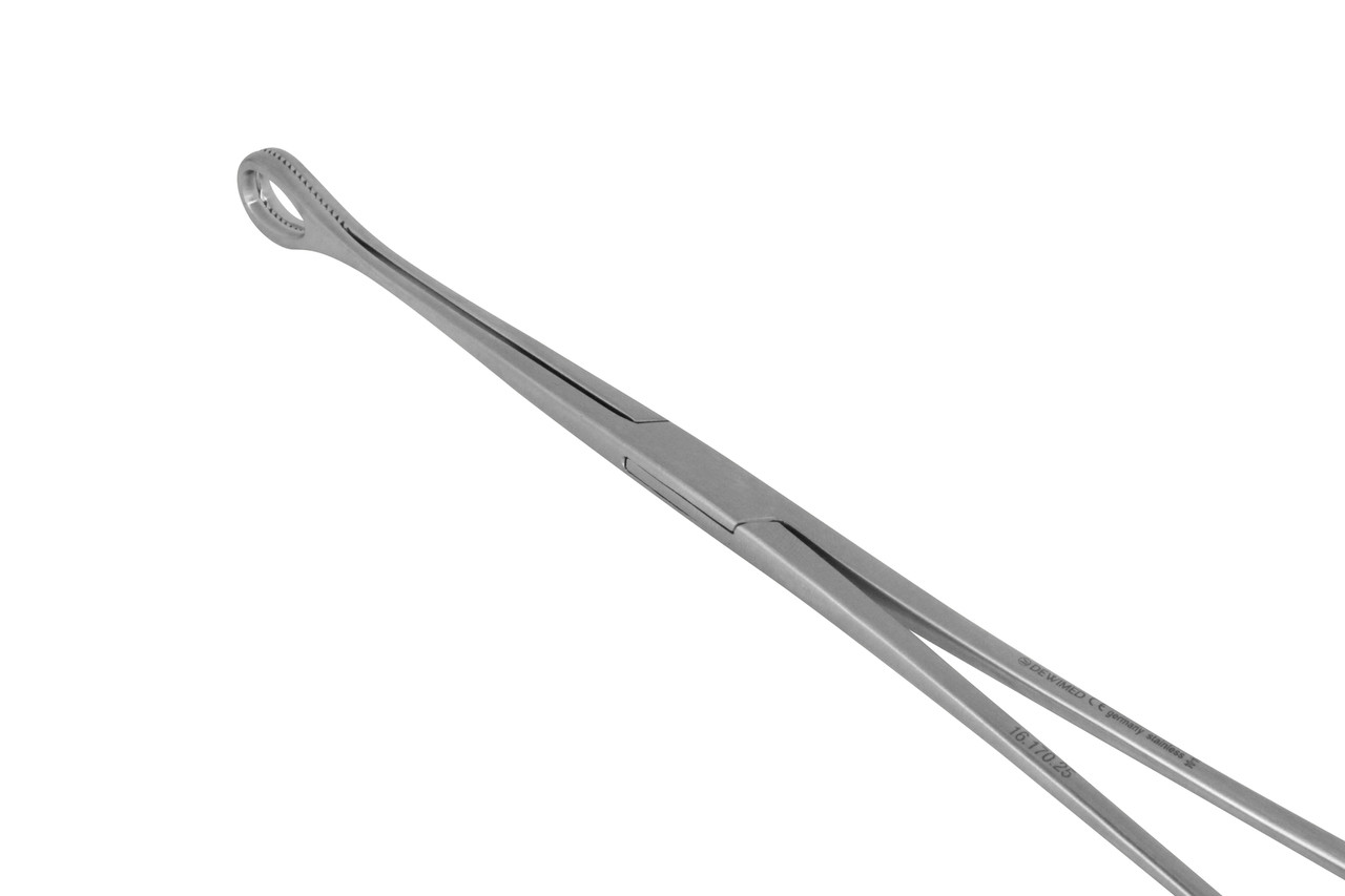 FOERSTER Swab Forceps, Serrated Straight 25 cm petsurgical