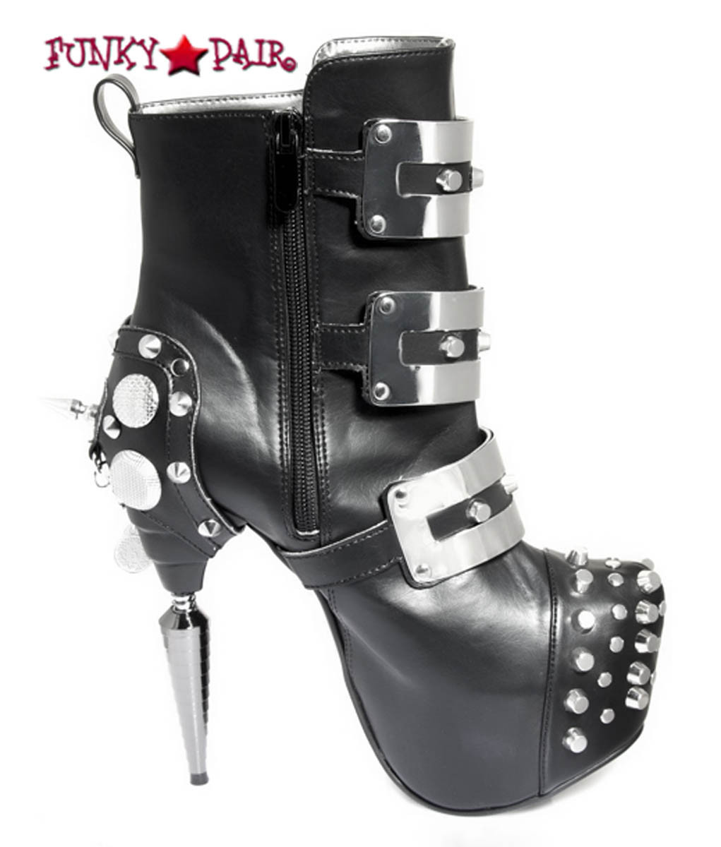 Hades Steampunk Platform Boots