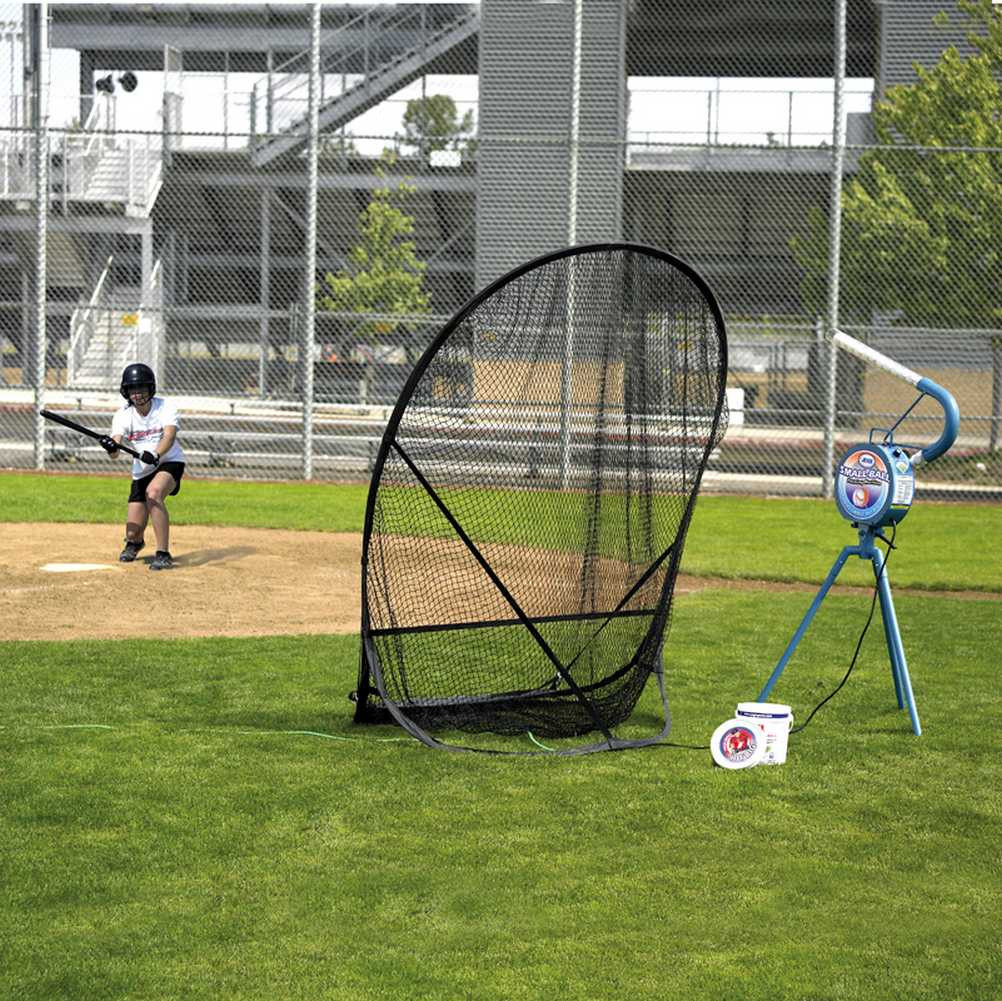 JUGS Small Baseball Ball Pitching Machine, Use with 5" Polyurethane