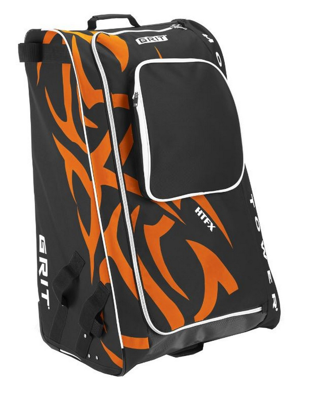 Grit Inc Htfx Hockey Tower 36 Wheeled Equipment Bag Orange Htfx036 Ph