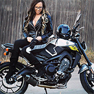 VikingCycle Cruise Motorcycle Jacket for Women