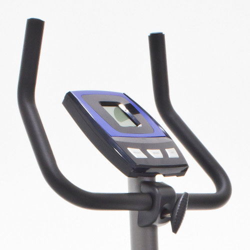 The Marcy Magnetic Resistance Upright Bike NS-1201U has ergonomic handles for added comfort