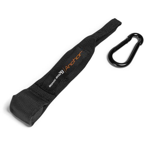 The Bionic Body Resistance Band Kit  includes a door anchor that is small and essential