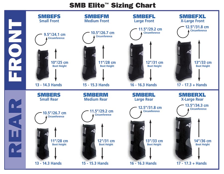 Sizing Chart For Boots