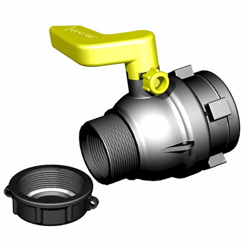 Greif IBC Valve S60X6 Female Buttress x 2 in. Male NPT John M. Ellsworth Co. Inc.