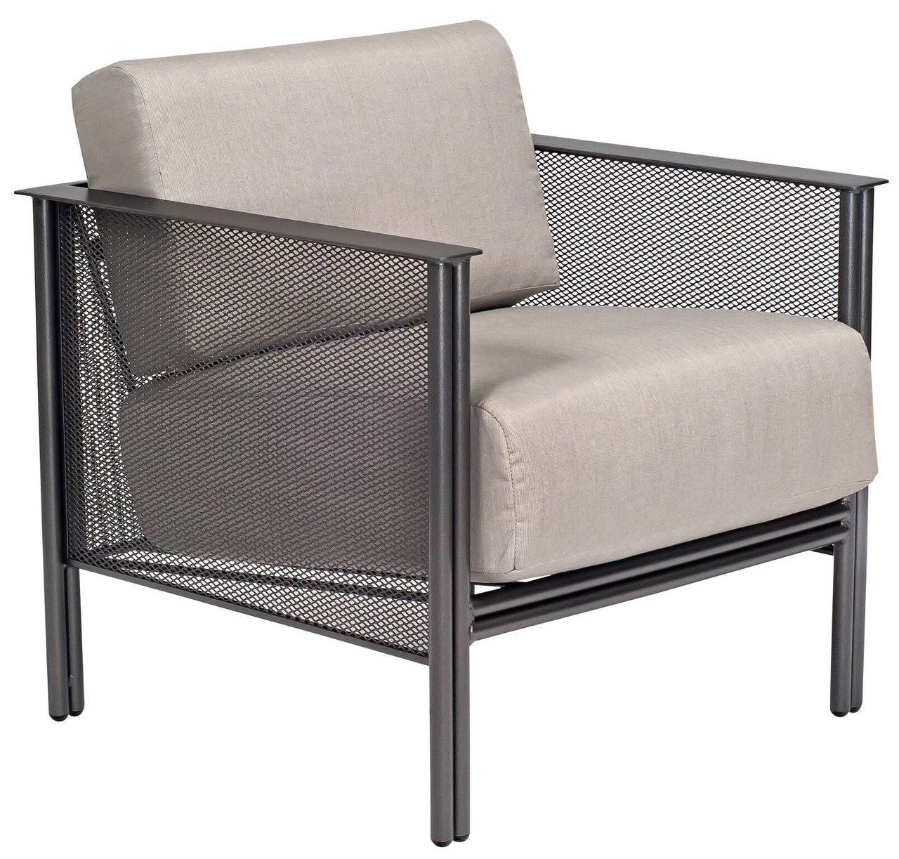 Woodard Jax Modern Mesh Outdoor Lounge Chair