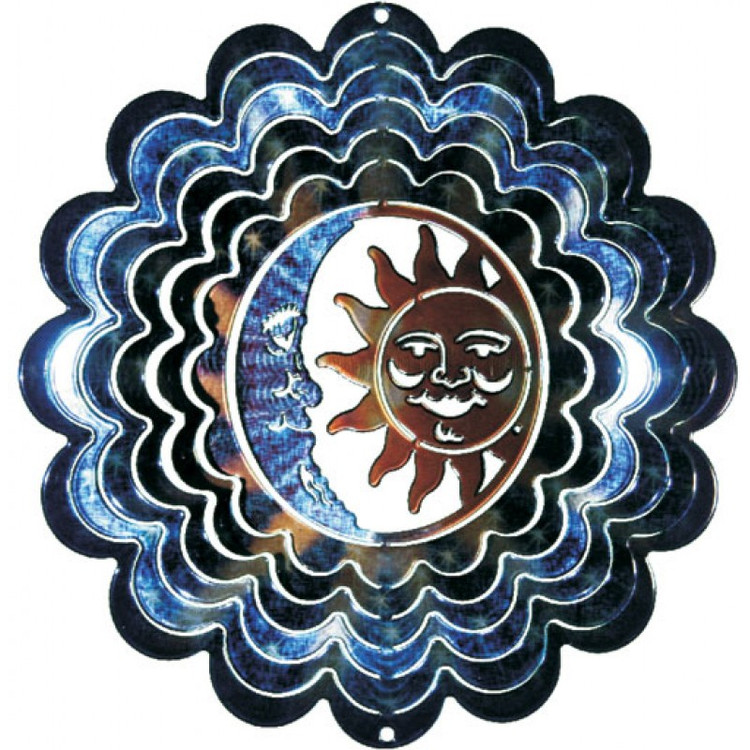 Kaleidoscope Wind Spinner Sun & Moon
