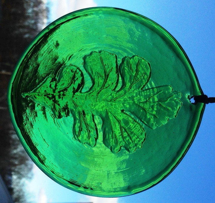 Oak Leaf Large Suncatcher