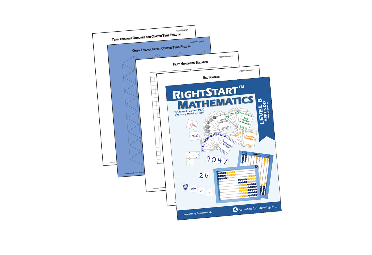 RightStart™ Mathematics Level B Appendix Pages Second Edition ...