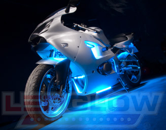 motorcycle led lights by ledglow lighting
