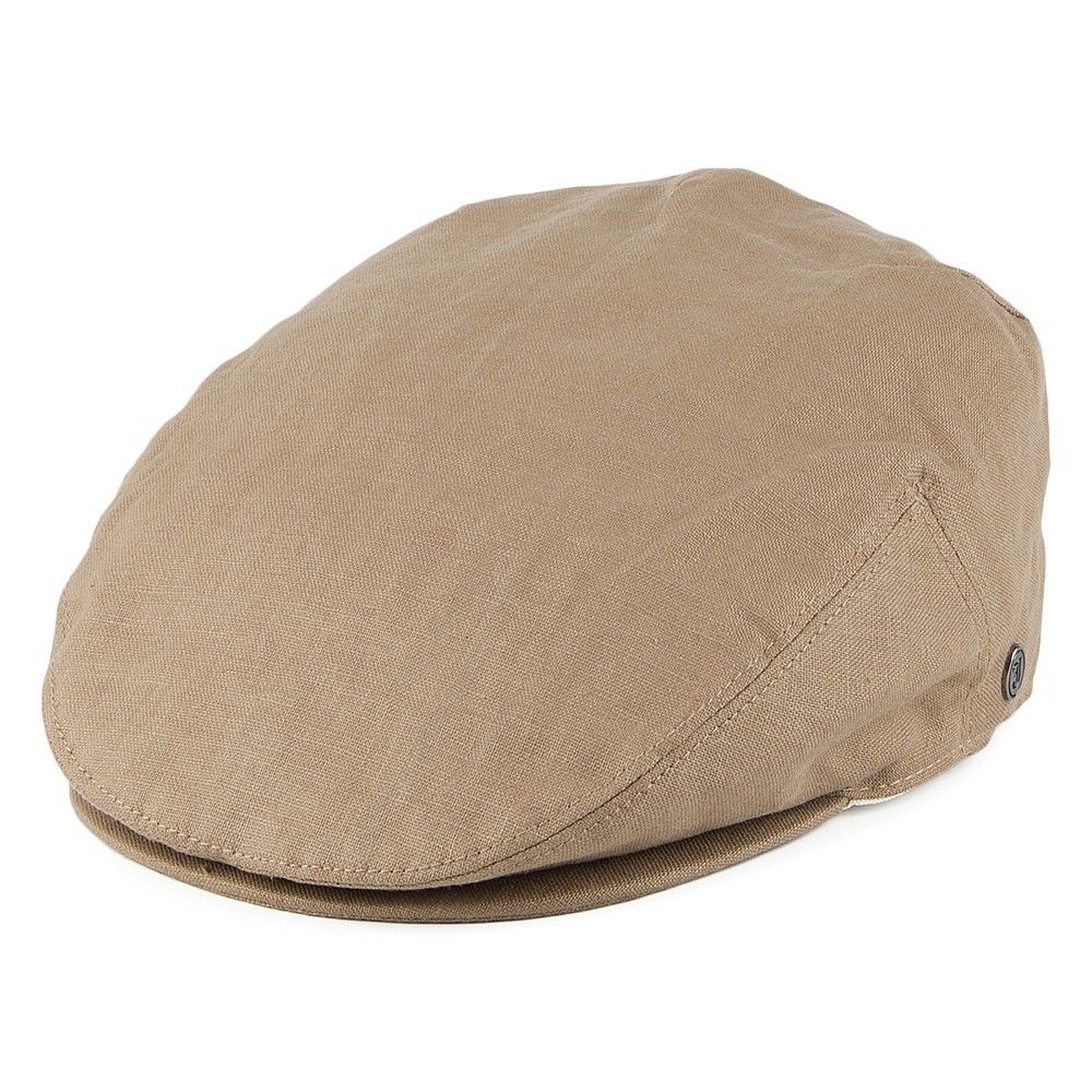 beige flat cap