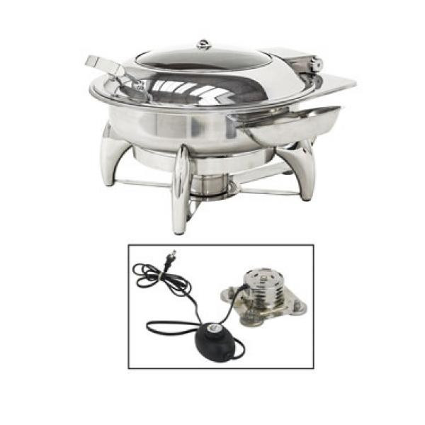 Electric Round Chafing Dish Image 1 Electric Round Chafing Dish Image 1