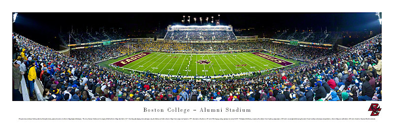 Boston College Football Alumni Stadium Seating Chart