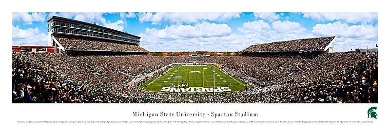 Michigan State Spartan Stadium Seating Chart