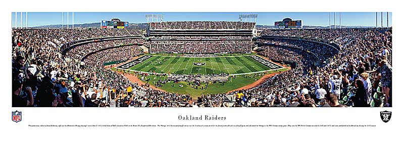 Oakland Raiders Stadium Seating Chart