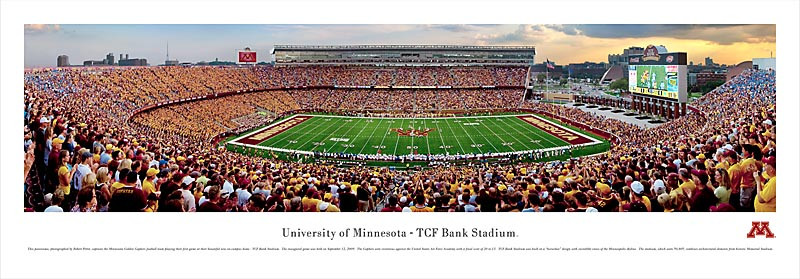 University Of Minnesota Tcf Bank Stadium Seating Chart
