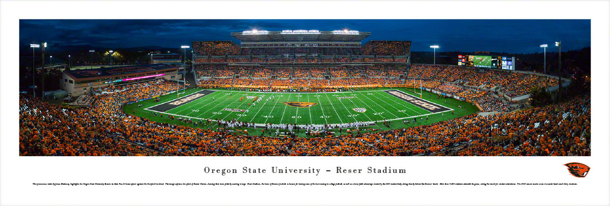 Oregon State Football Seating Chart
