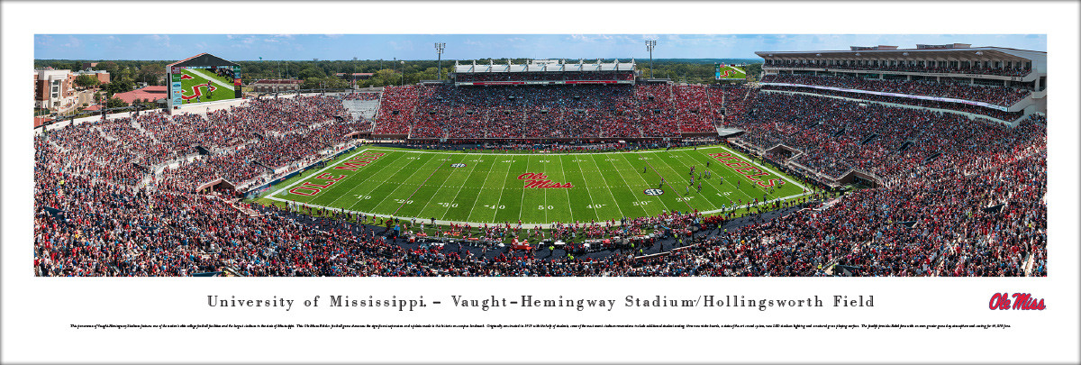 Vaught Hemingway Stadium Virtual Seating Chart