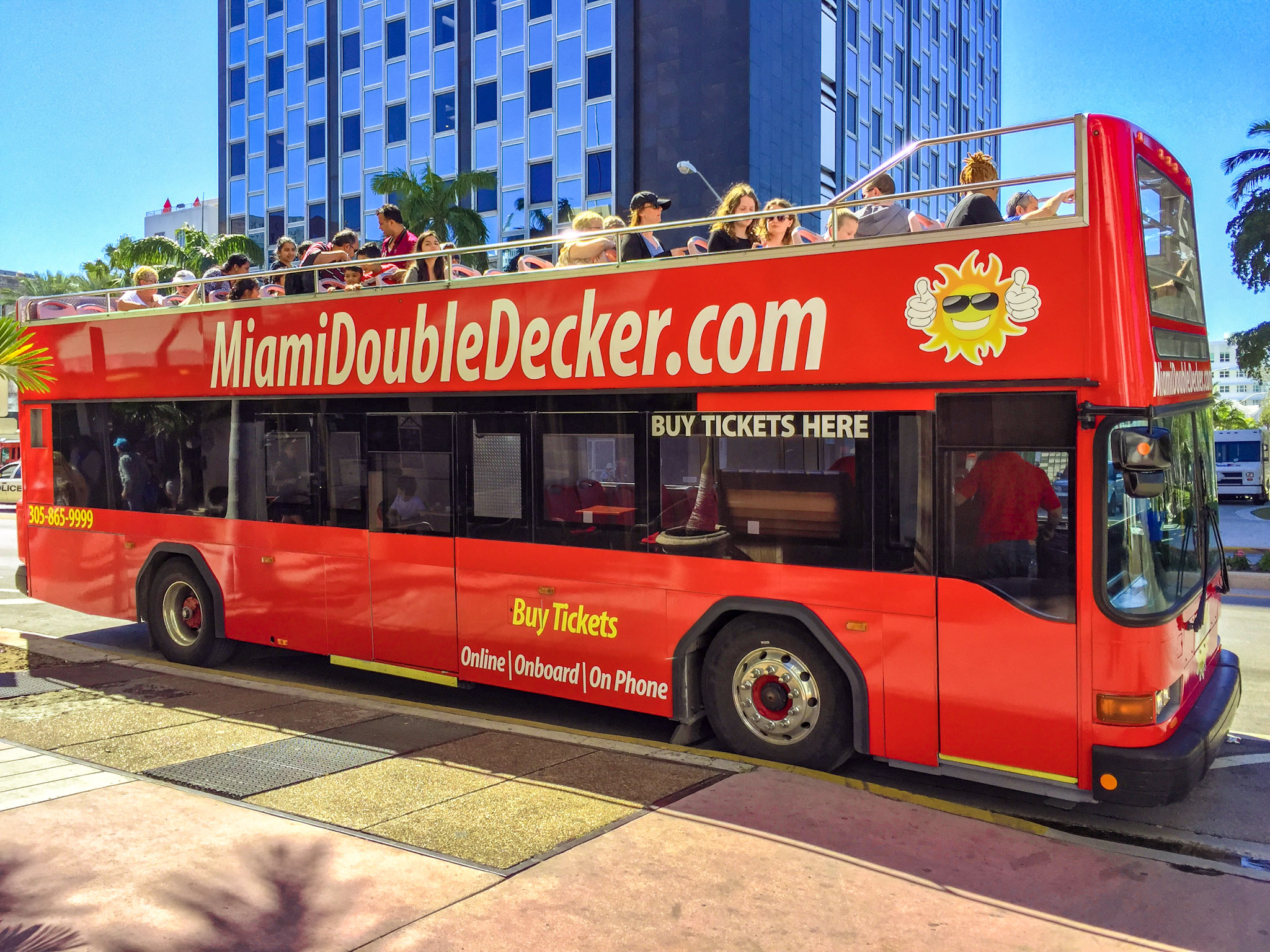 miami beach city tour bus