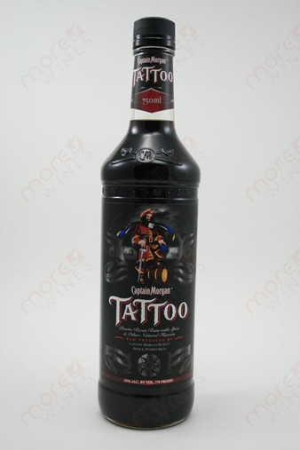 Captain Morgan Tattoo Rum 750ml - MoreWines