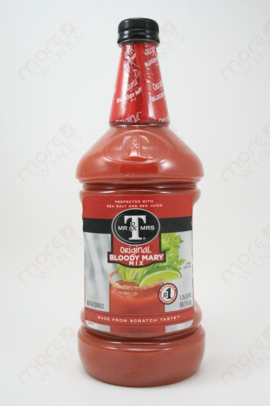 Mr & Mrs T Original Bloody Mary Mix 1.75L MoreWines